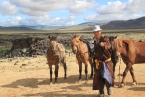 Randonnée à cheval avec les nomades de Mongolie